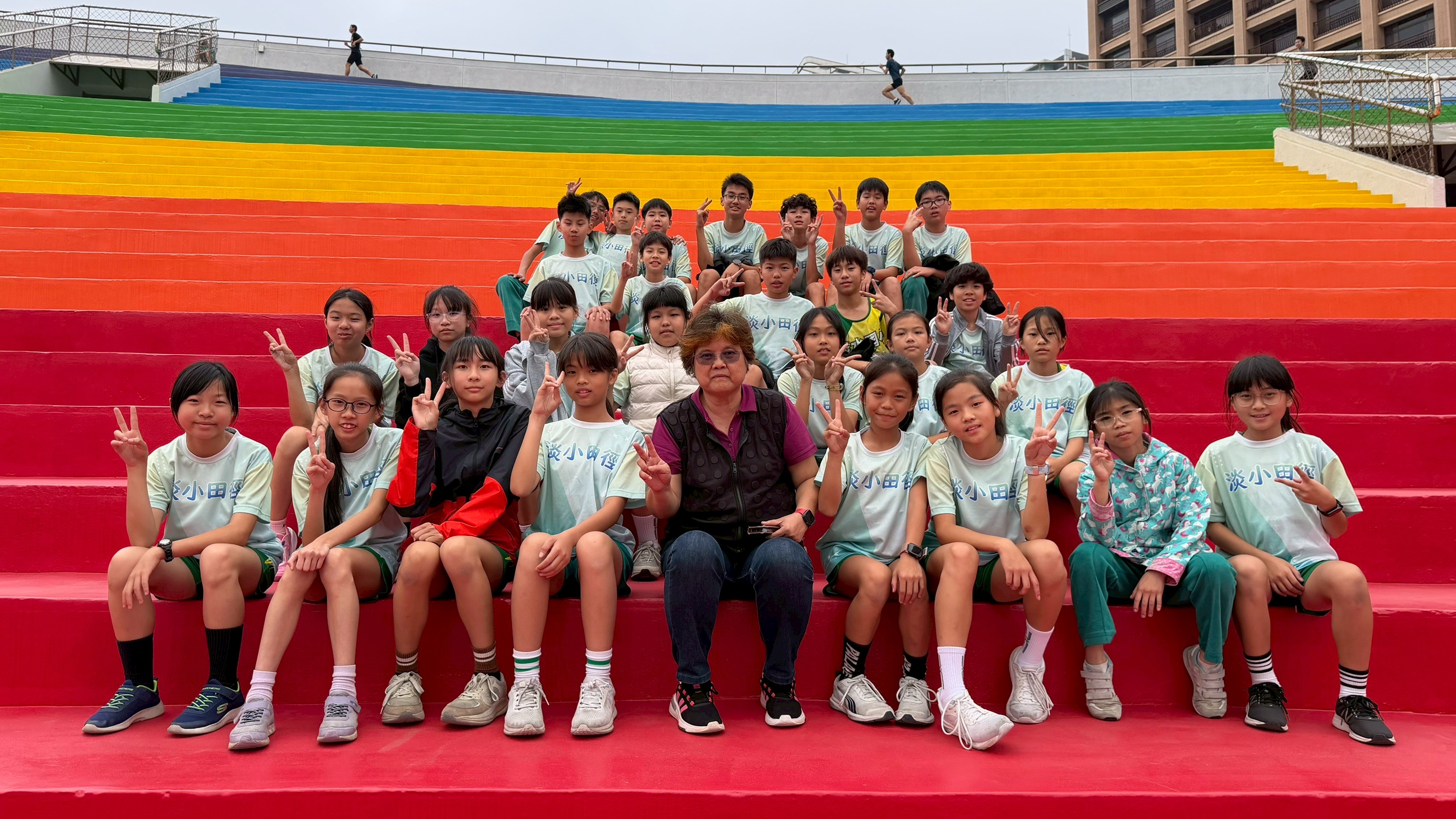田徑隊大合照