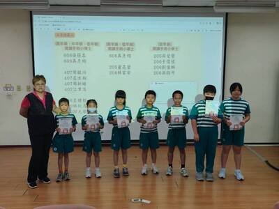 第六週小小哈書人頒獎