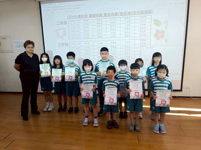114學年度 暑假作業 優良名單圖片